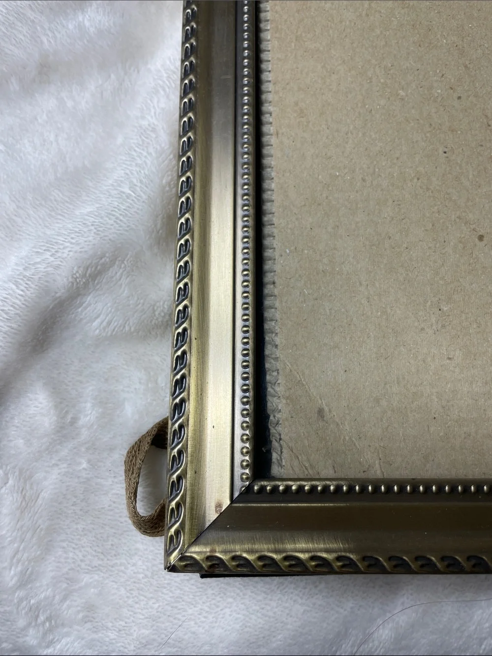 Bronze picture frame